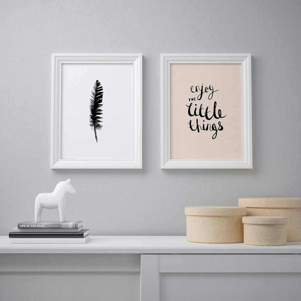 IKEA BILD  (ИКЕА БИЛД)  -  Плакат, Маленькие радости, 30x40 см