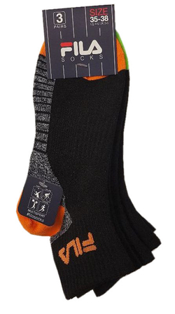 Теннисные носки Fila Calza Cycling Socks 3P - черный