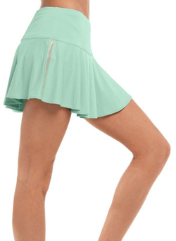 Теннисная юбка Lucky in Love Avant Garde 1.0 High Tech Flounce Skirt - sage