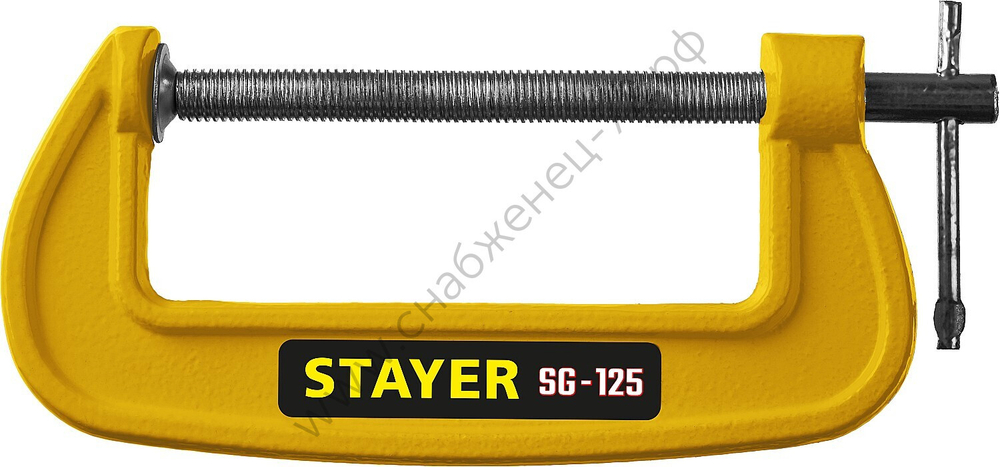 STAYER SG-125 125 мм, Чугунная струбцина G (3215-125)