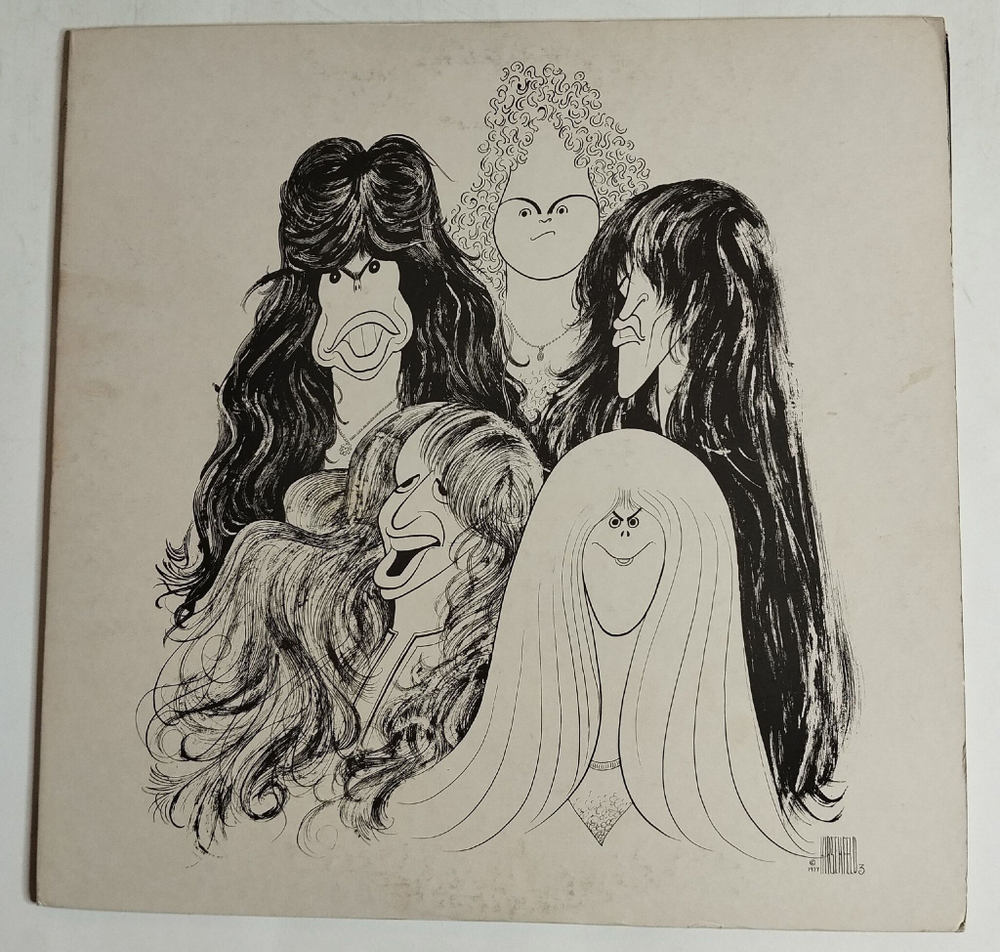 Винтажная виниловая пластинка LP Aerosmith Draw The Line (Japan 1977) (No Obi)