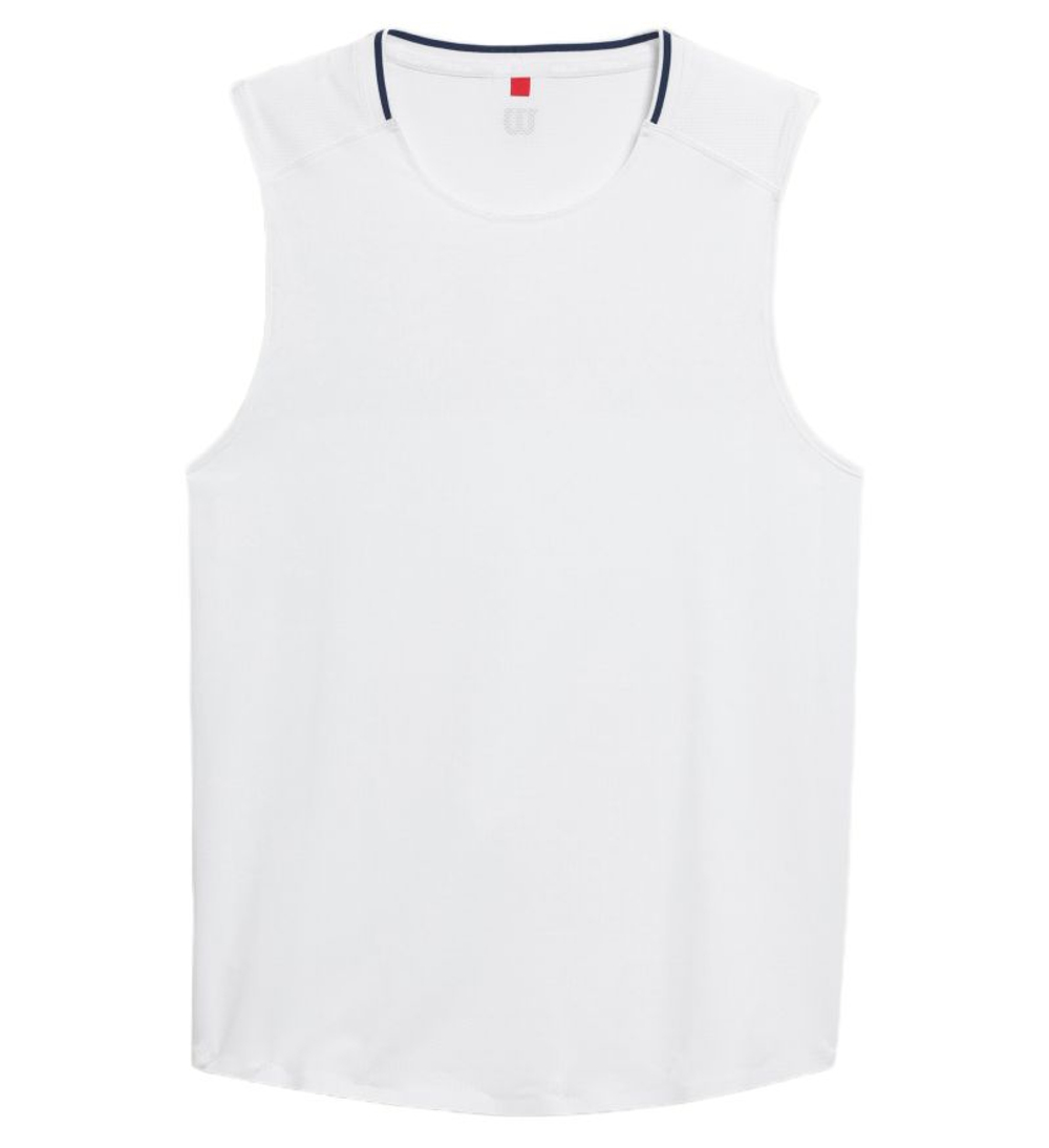Теннисная футболка Wilson Elite Performance - bright white