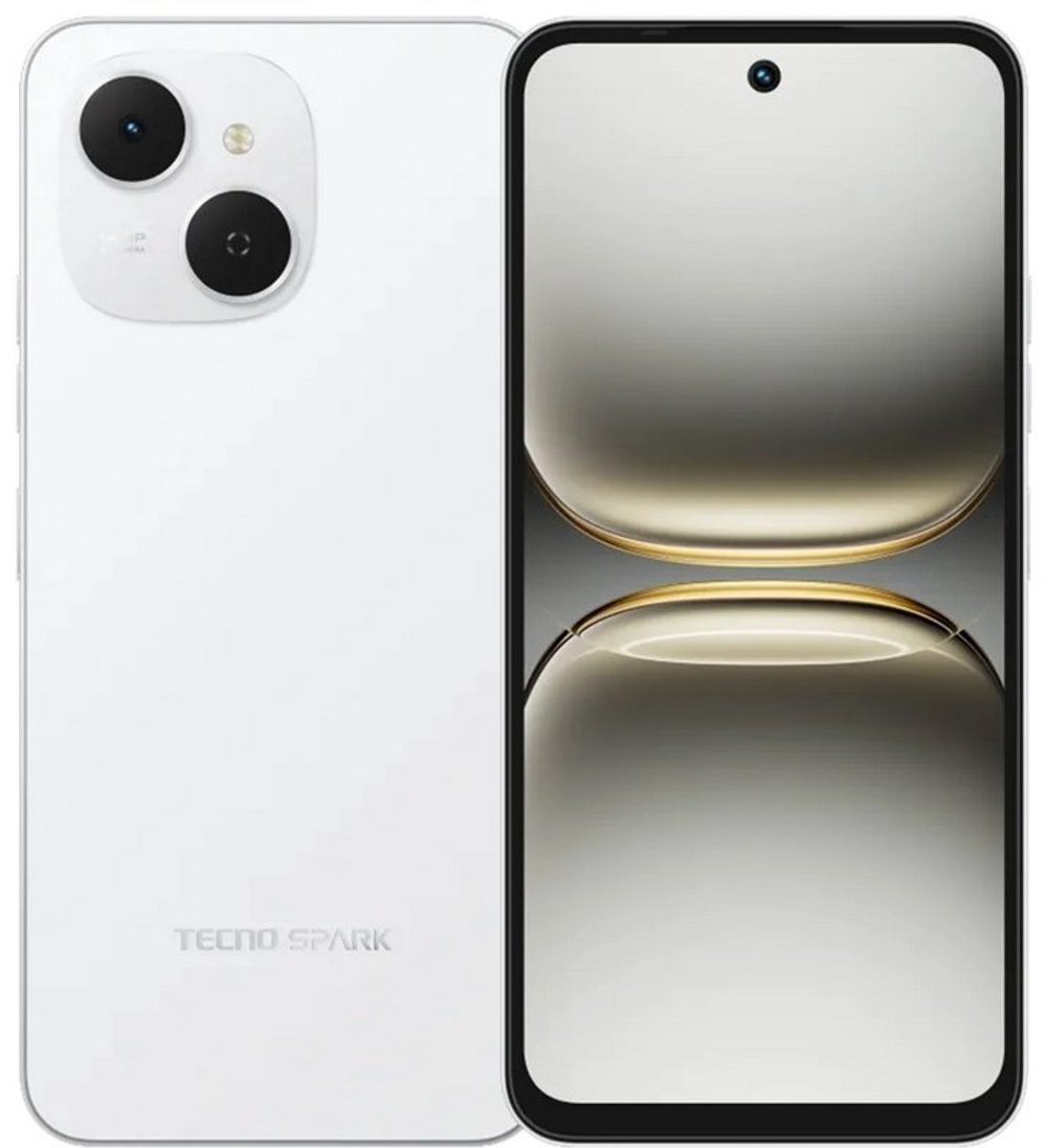 СМАРТФОН TECNO SPARK 40С 8 ГБ/128 ГБ БЕЛЫЙ