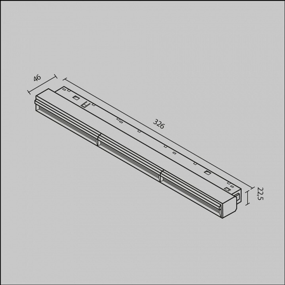 Встраиваемый светильник Maytoni Parete TR106-4-18W-DS-B
