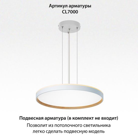 CL750500R ETALON Белый+Бук с пультом и RGB