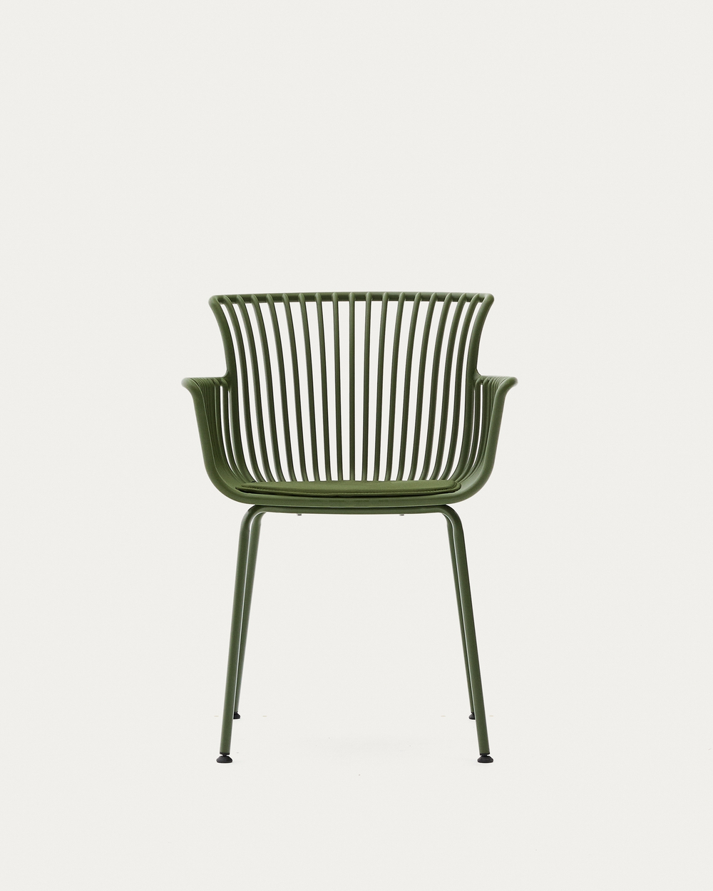 Садовый стул Surpika зеленый со стальными ножками