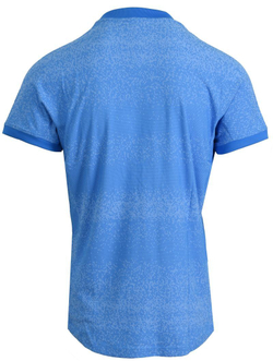 Мужская теннисная футболка Nike Court Rafa Dri-Fit Short Sleeve - light photo blue/midnight navy