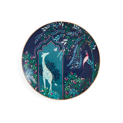 Portmeirion Sara Miller Индия 20 см десертная тарелка Girafe