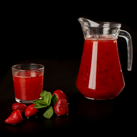 Морс клубничный