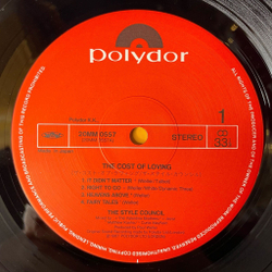 Винтажная виниловая пластинка LP The Style Council The Cost Of Loving (Japan 1987) (Obi)