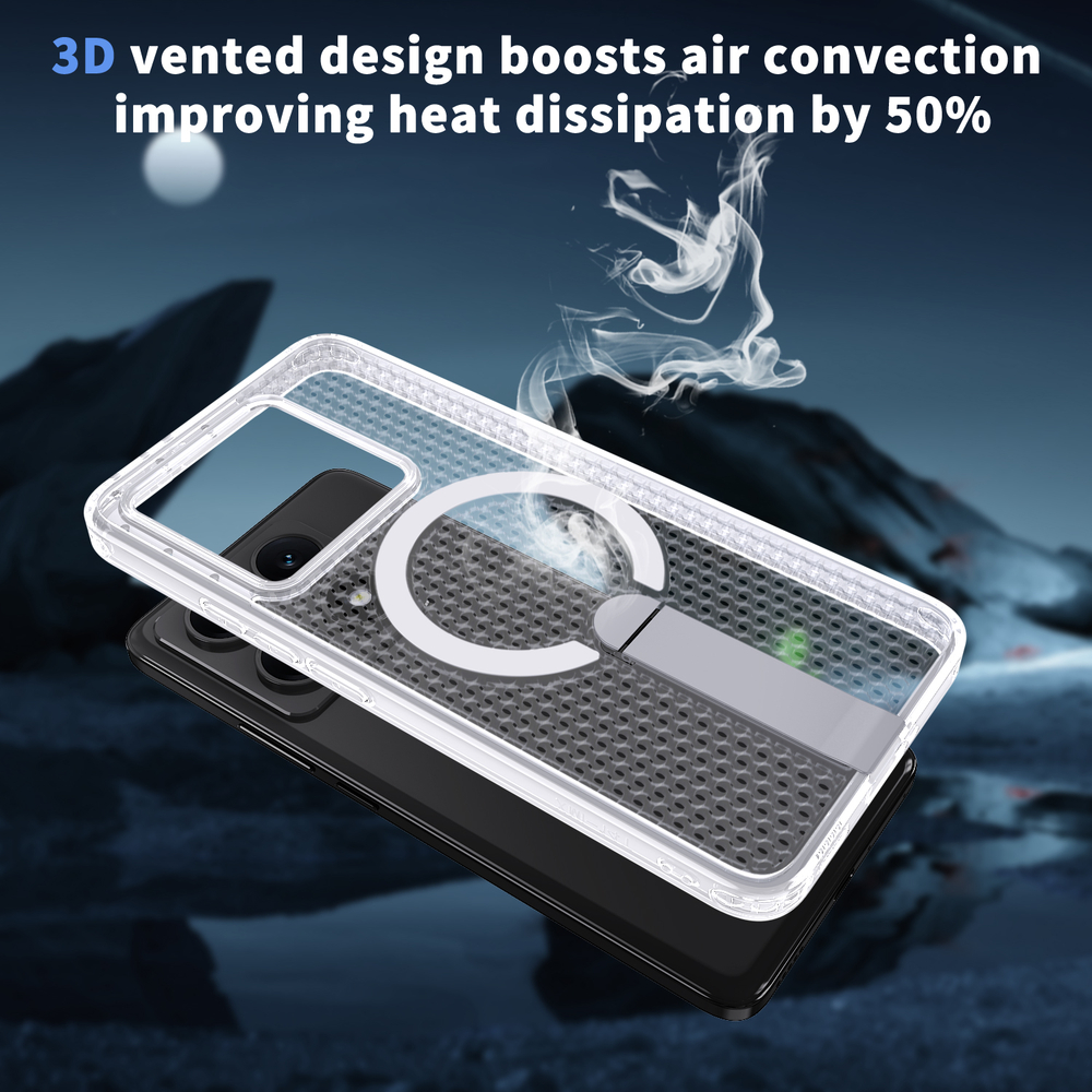 Прозрачный чехол Mesh Pro Magnetic Case для Xiaomi 14T Pro