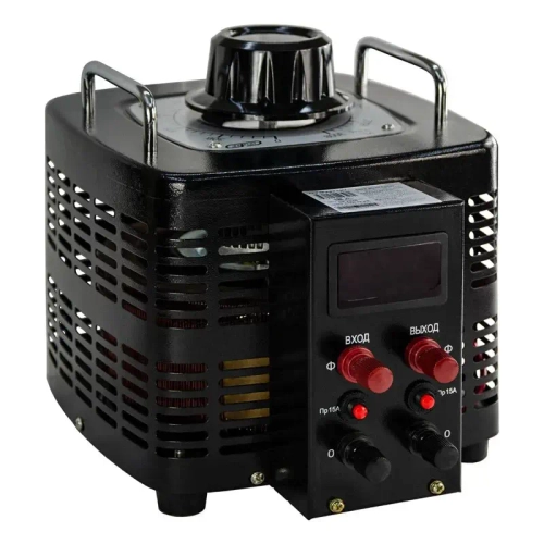 ЭНЕРГИЯ ЛАТР 1Ф-TDGC2-5кВА 15A Black Series лабораторный автотрансформатор Е0102-0104