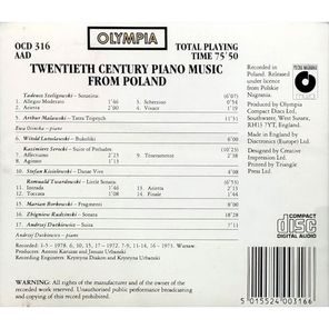 Ewa Osinska And Andrzej Dutkiewicz / Polish Contemporary Piano Music (CD)