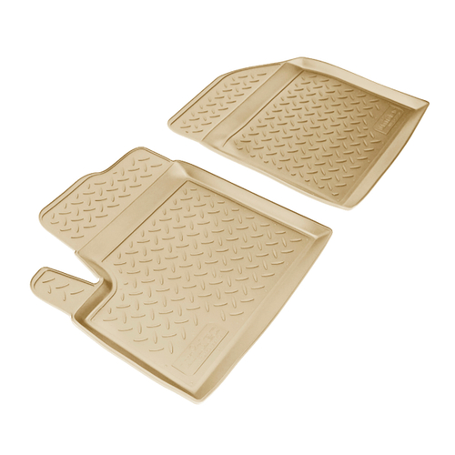 Ковры в салон Norplast/Unidec для Ford Tourneo Connect (2006-), Бежевый, передние, арт.NPL-Po-22-70-B