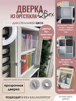 QBox Дверка из оргстекла