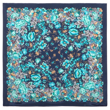 Павловопосадский платок Россияночка 1740-14