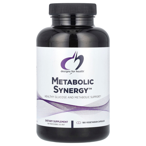 Designs For Health, Metabolic Synergy™, 180 Vegetarian Capsules