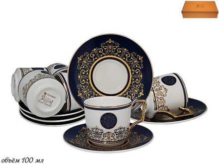 Lenardi 244-002 Кофейный набор 12пр. мл 100 в под.уп.(х12)