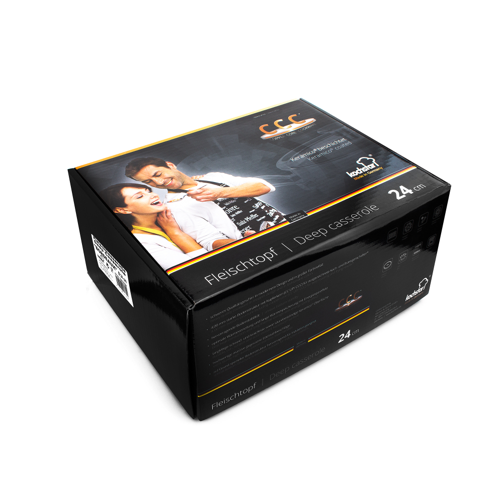 Кастрюля 6.1л Kochstar Copper Core Cookware