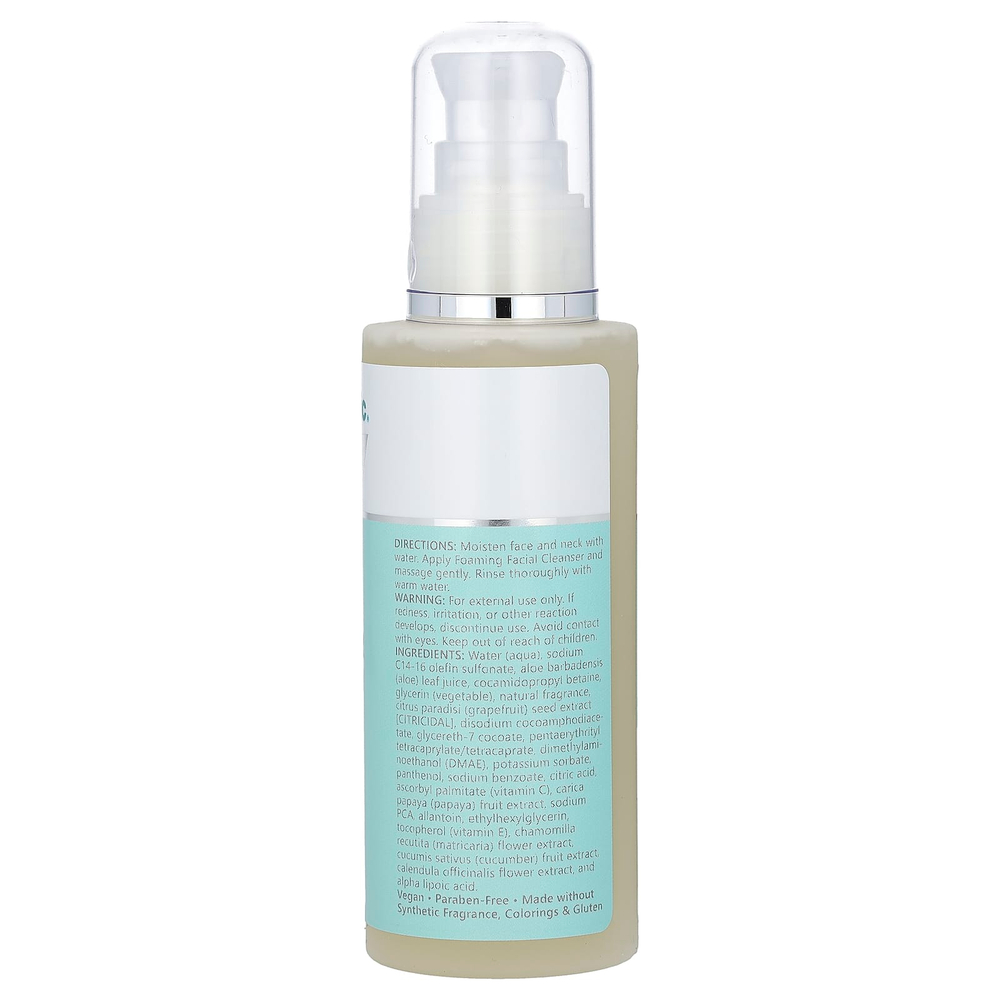 NutriBiotic, улучшенный уход за кожей, пенка для умывания, 125 мл (4,2 жидк. унции)