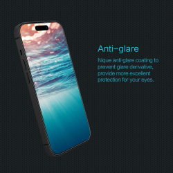Защитное стекло с прозрачными рамками от Nillkin для iPhone 14 Pro Max, серия H Anti-Explosion Glass Screen Protector