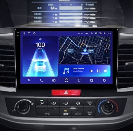 Магнитола для Honda Accord 9 2013-2015 (CR2) - Carmedia OL-1642 QLed+2K, Android 12, TS10, CarPlay, 4G SIM-слот