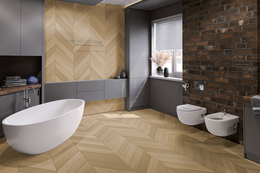 Кварц-винил LVT Damy Floor Chevron LVT 2.5 мм ТЮИЛЬРИ 3.048 м2