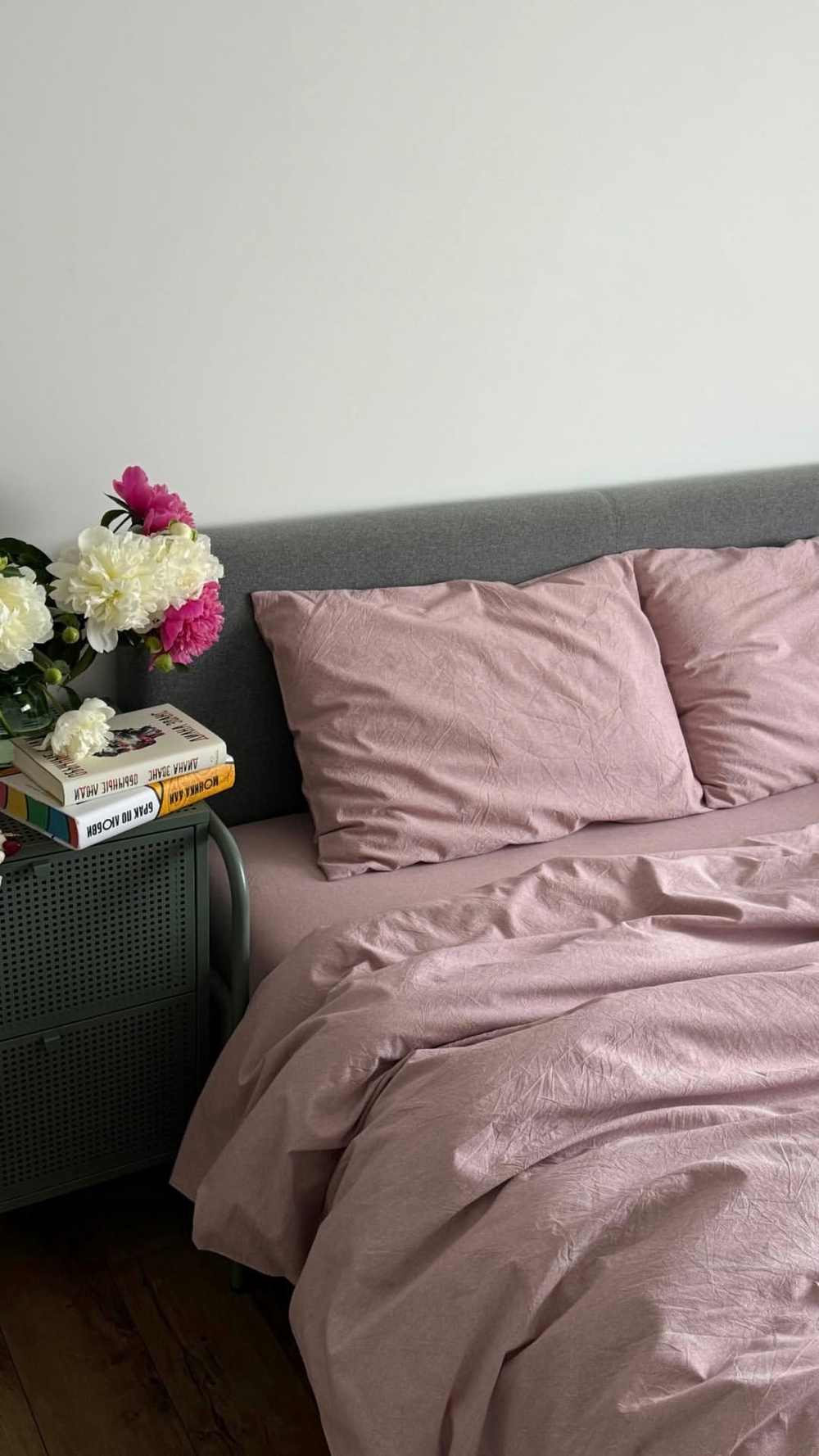 КПБ 2 сп ВАРЕНЫЙ ХЛОПОК "Пыльная роза"