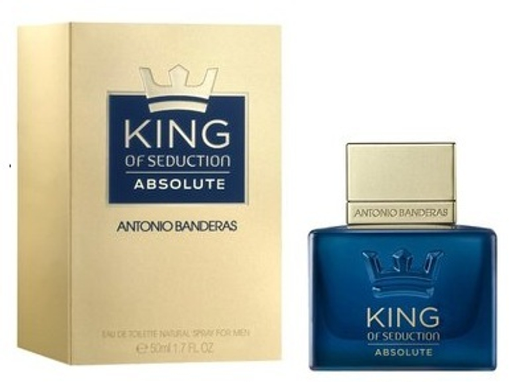 Antonio Banderas King Of Seduction Absolute Туалетная вода муж, 50 мл
