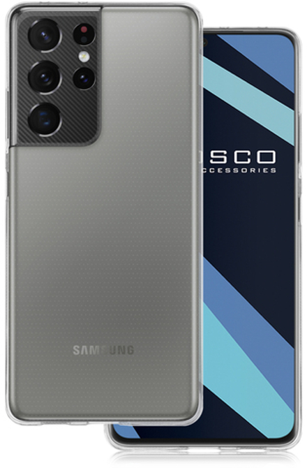 Чехол ROSCO для Samsung Galaxy S21 Ultra оптом (арт. SS-S21U-TPU-TRANSPARENT)