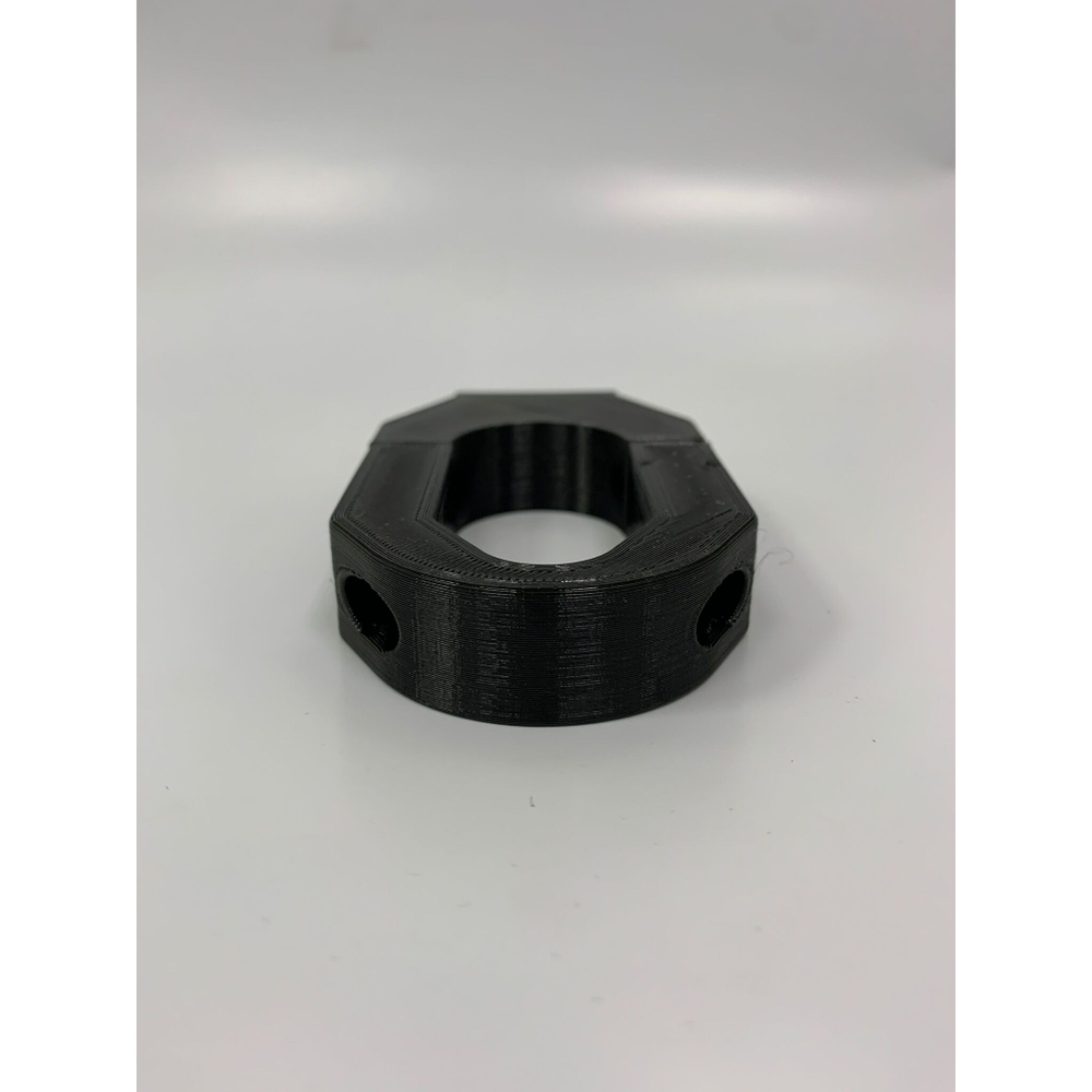 Крепление фары печатное для электросамоката Kugoo M4, M5 и подобных рулевых стоек