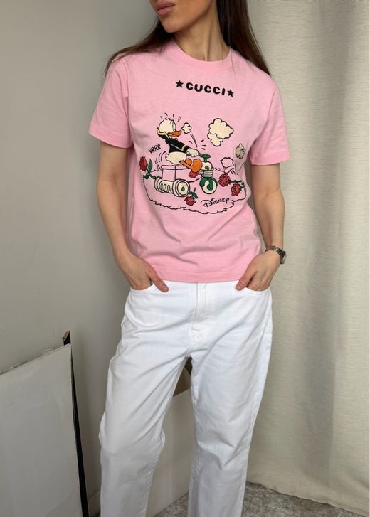Хлопковая футболка Gucci, XXS