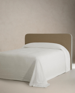 Zara Home покрывало из хлопка, белый · 6191/006