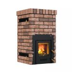 Дровяная банная печь Grill'D Retro World AISI 310 Short