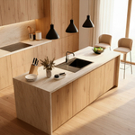 Мойка настол.монтаж 60х50 (3,0) прав. вып 3 1/2  MIXLINE PRO с ФАСКОЙ 20см с сифоном (черный графит)