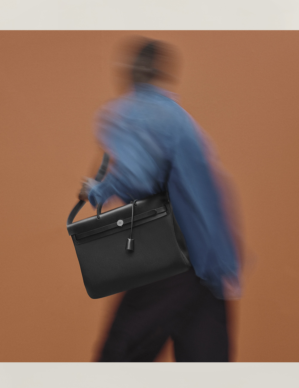 Сумка Hermes Herbag Messenger 39 "écru / beige"