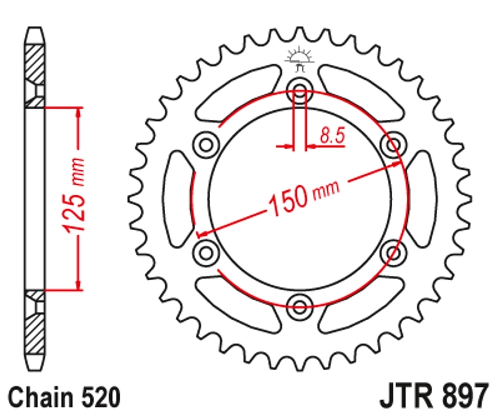 Звезда JTX897.49BLU