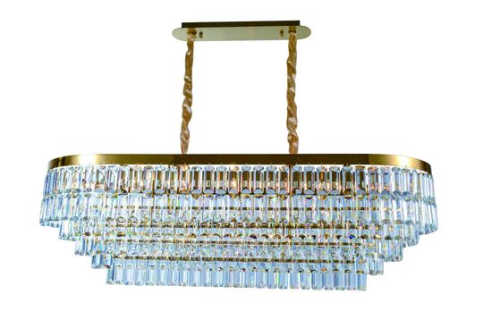 2752P/19A PLATING BRASS+CLEAR (1) Люстра (в 2-х коробках) NW