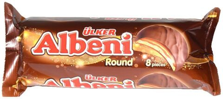 Печенье Ulker "Albeni Round" с карамелью 320 гр (8шт)