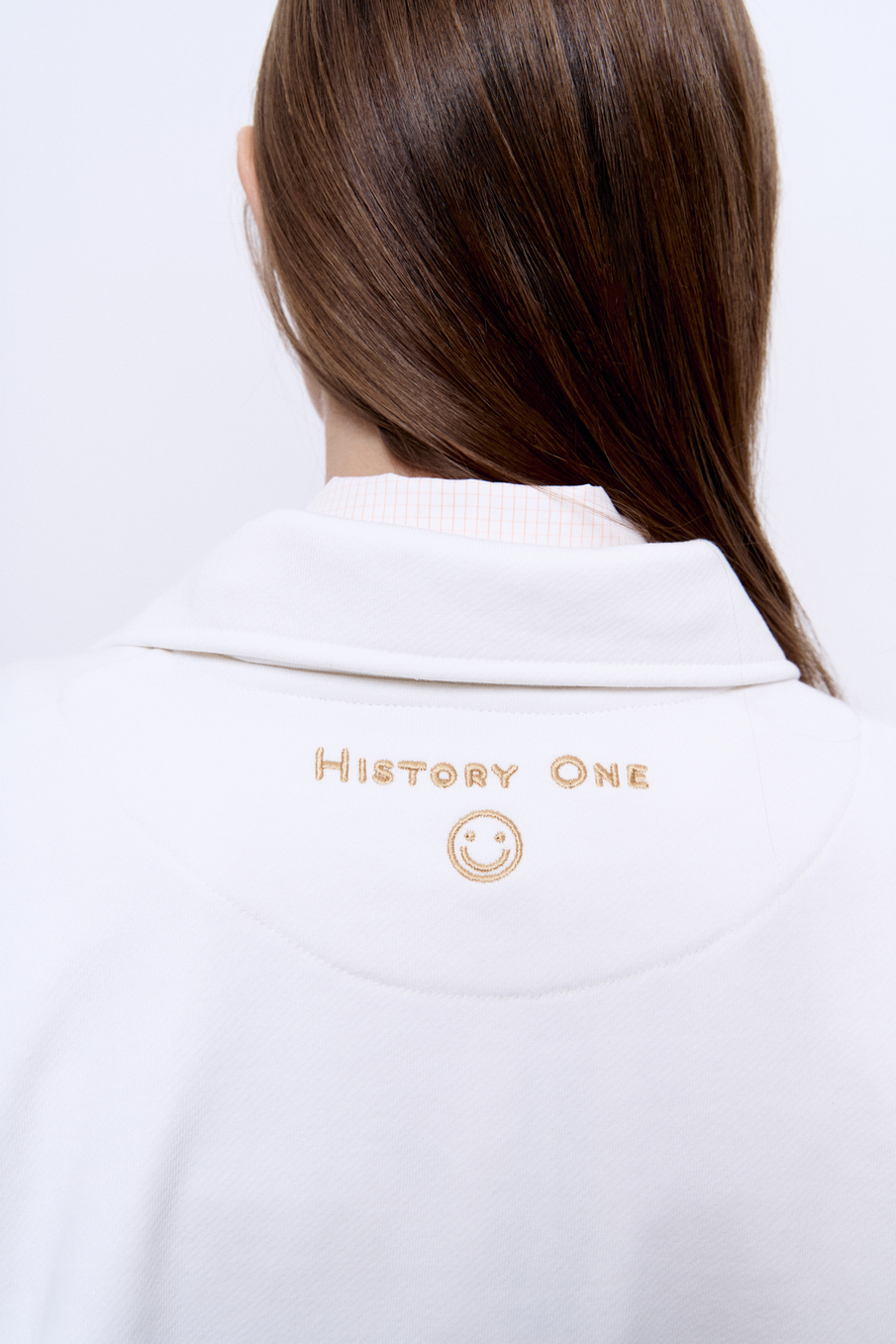 Рубашка-поло с длинным рукавом