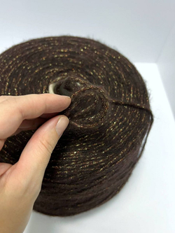 Пряжа шнур люрекс с мохером Спетакколо