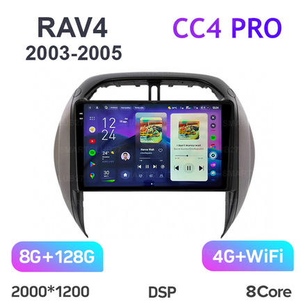 Teyes CC4 Pro 9" для Toyota RAV4 2003-2005