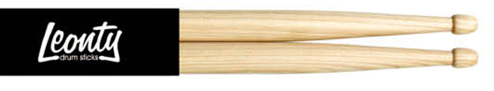 Leonty L5ALW Hornbeam Natural 5A Барабанные палочки удлиненные, граб, деревянный наконечник.