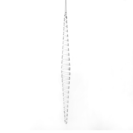 Декоративная подвеска "Сосулька"