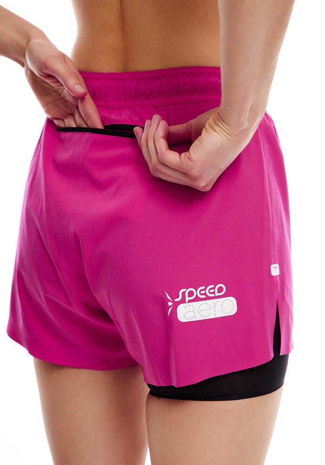 ШОРТЫ ЖЕНСКИЕ SHORT SPEED AERO 3’’ ELEVATE | PURPLE
