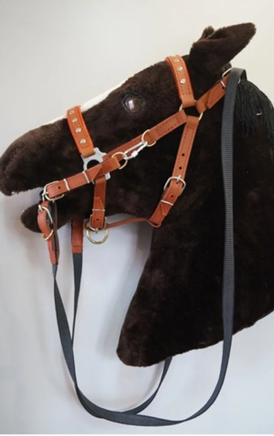 Узда/недоуздок (цвет виски)