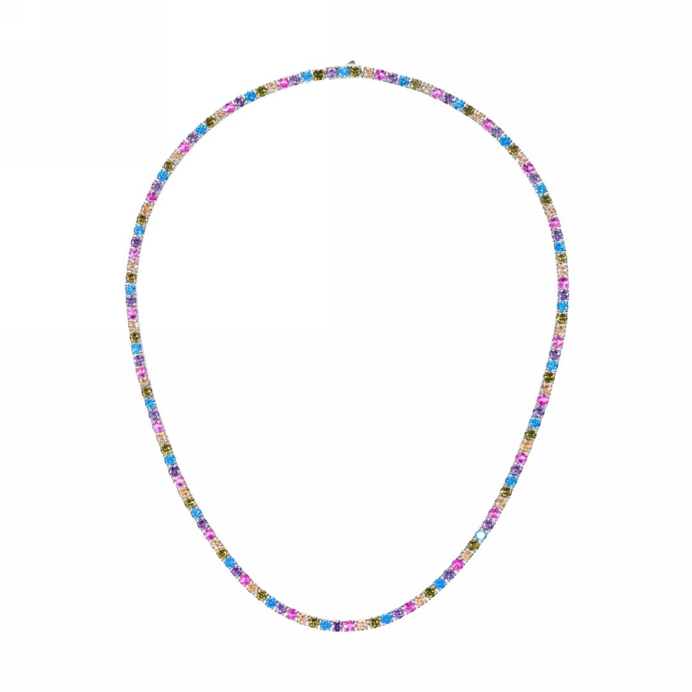 Колье теннисное RAINBOW