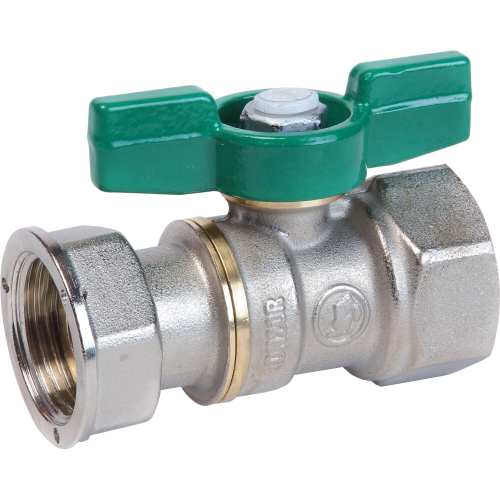 Кран шаровой Giacomini для счетчиков 3/4quot;F x 1quot; гайка, R251WX075