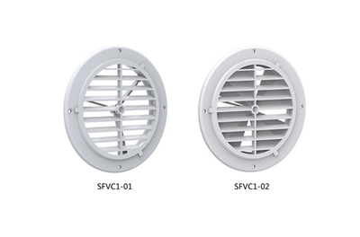 Вентиляционная решетка SeaFlo с регулировкой (диаметр 164 мм) (SFVC1-02)