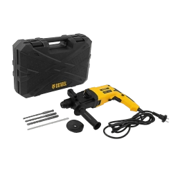 Перфоратор Denzel RHH-600-22, SDS-plus, 600 Вт, 2,5 Дж, 2 реж.(26602)